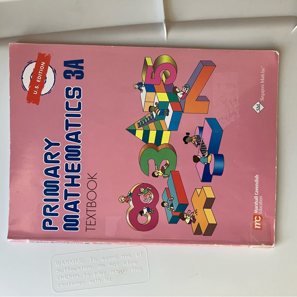 Primary Mathematics 3A : Textbook Paperback Thomas H. Parker Homeschool